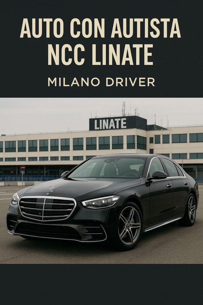 Auto con Autista NCC Linate