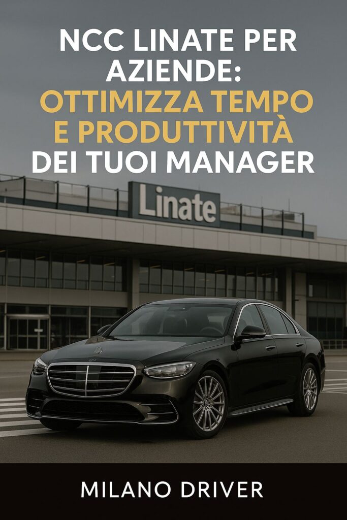 NCC Linate per Aziende
