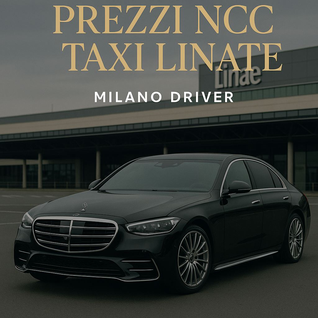 Prezzi NCC Taxi Linate
